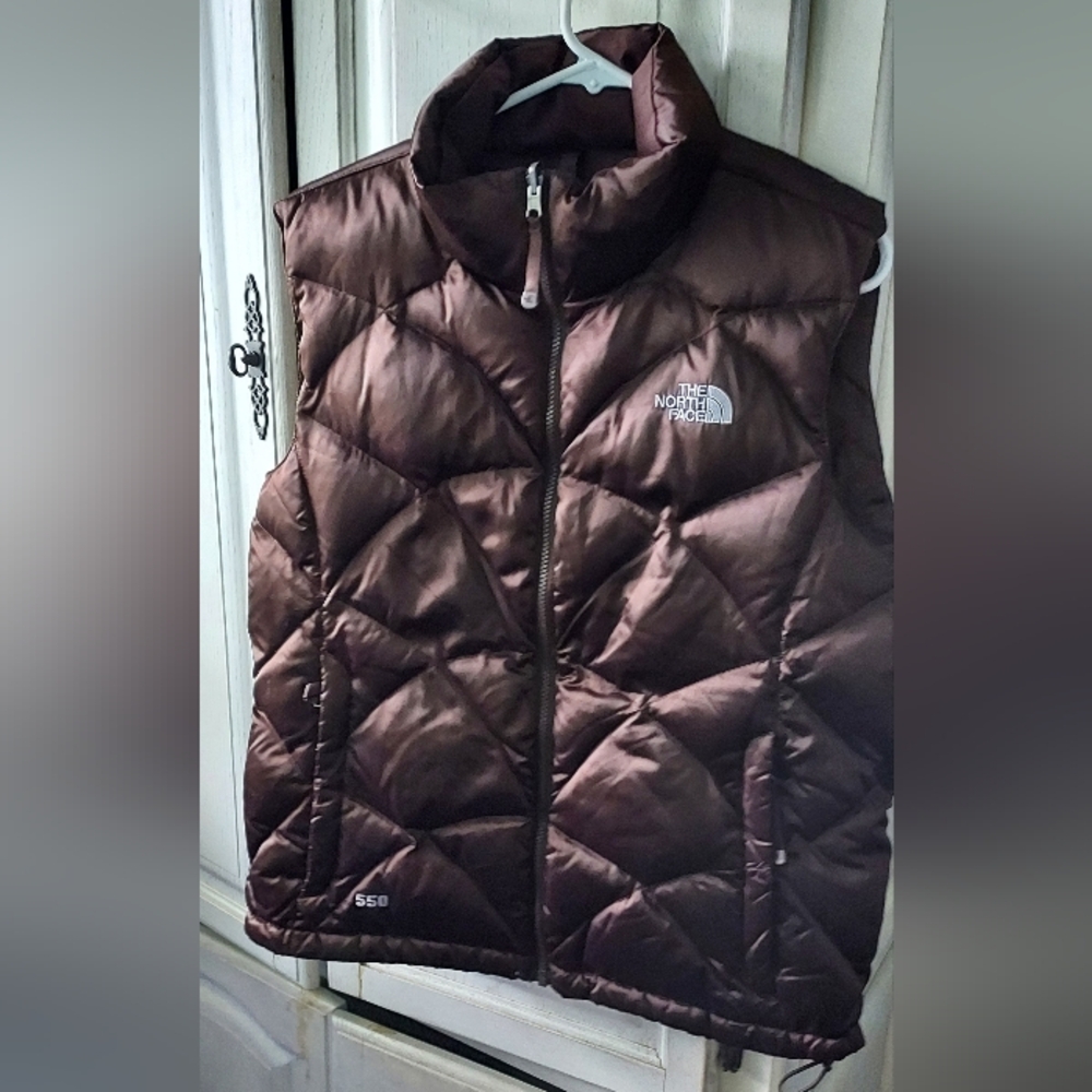 The North Face Brown Puffer Vest